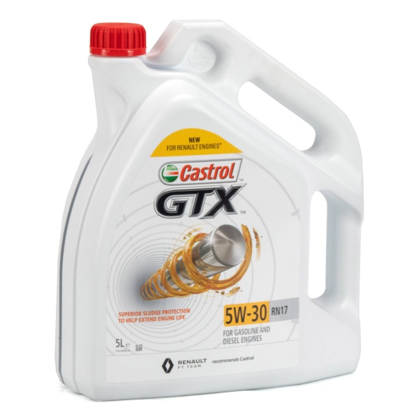 Ulei Motor Castrol GTX 5W-30 RN17 ACEA C3 Renault 5L 15CC30